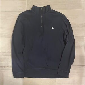 Men's Navy Half-Zip Sweater